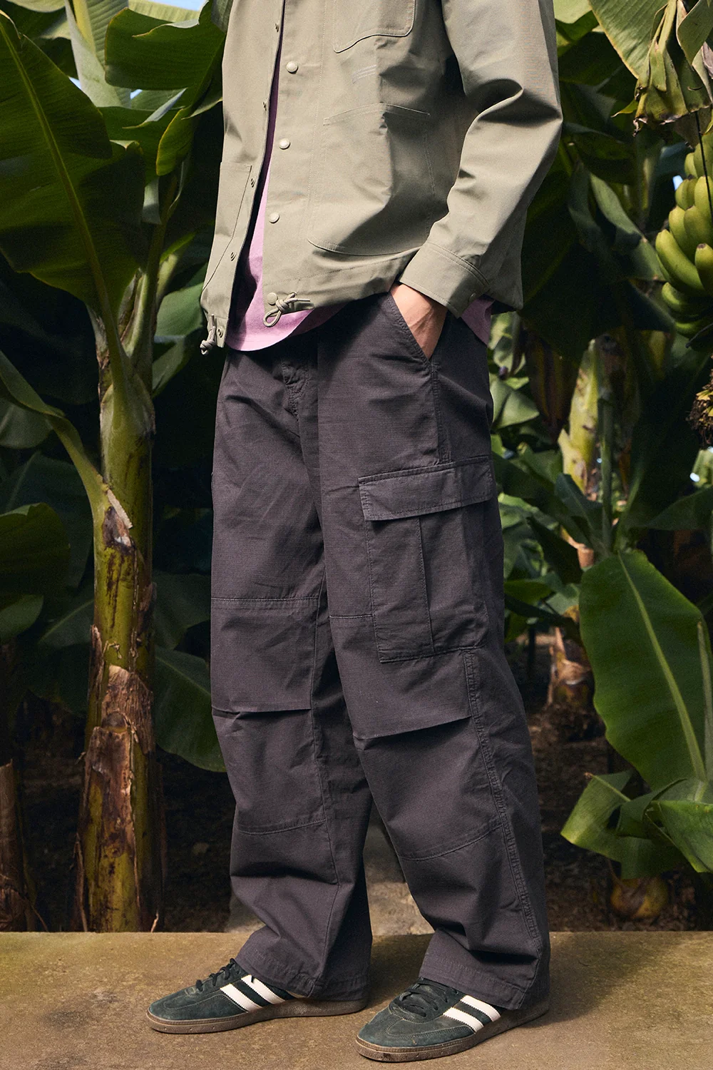 PANTALÓN CARGO RIPSTOP ANTRACITA - Image 3