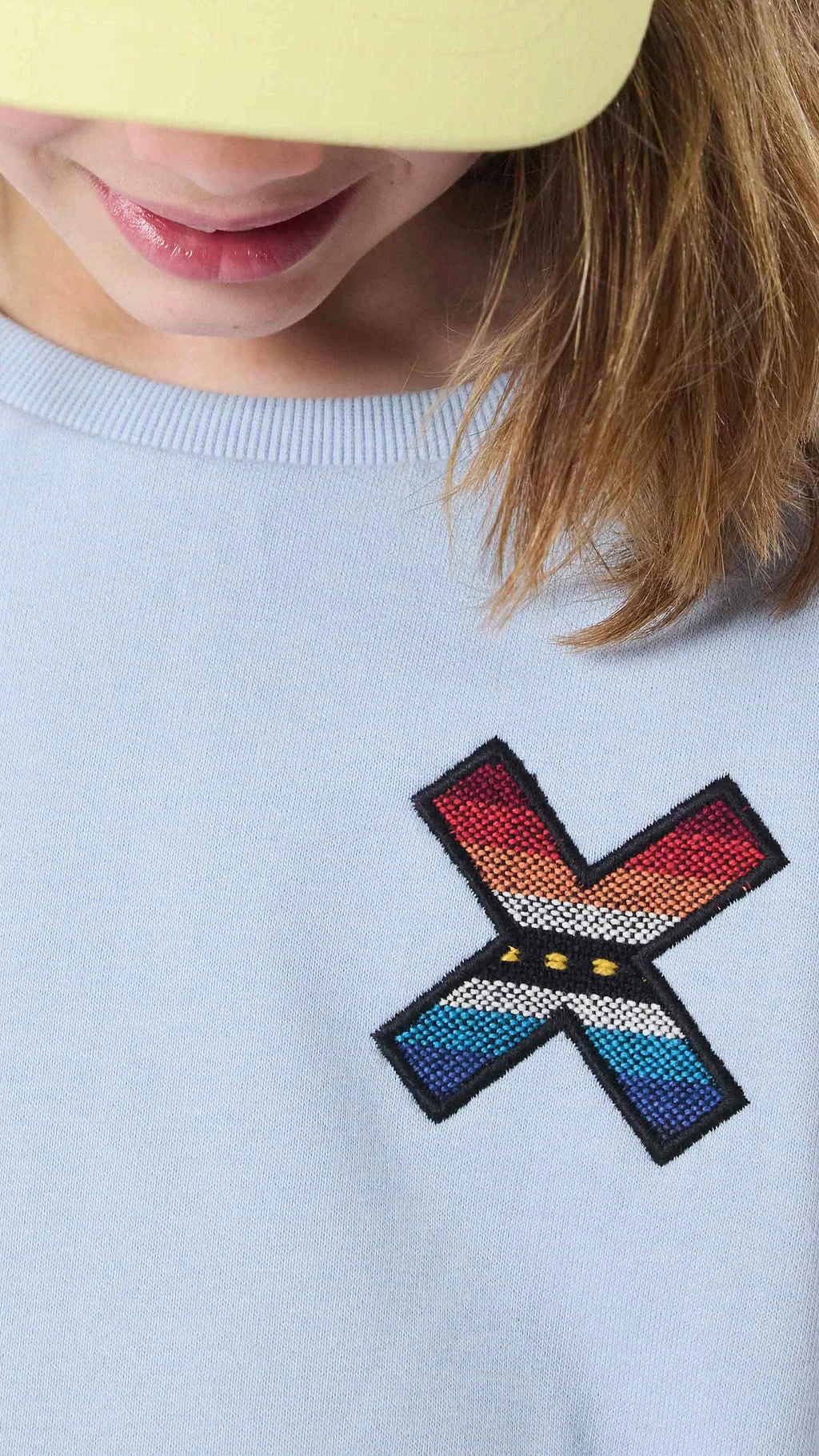 SUDADERA KIDS CLASSIC ICE BLUE - Image 3