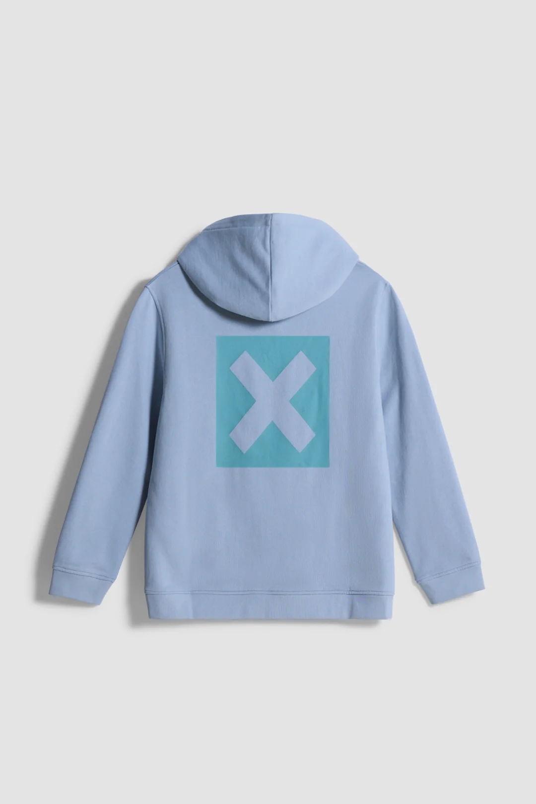 SUDADERA CON CAPUCHA KIDS NATURE ICE BLUE - Image 2