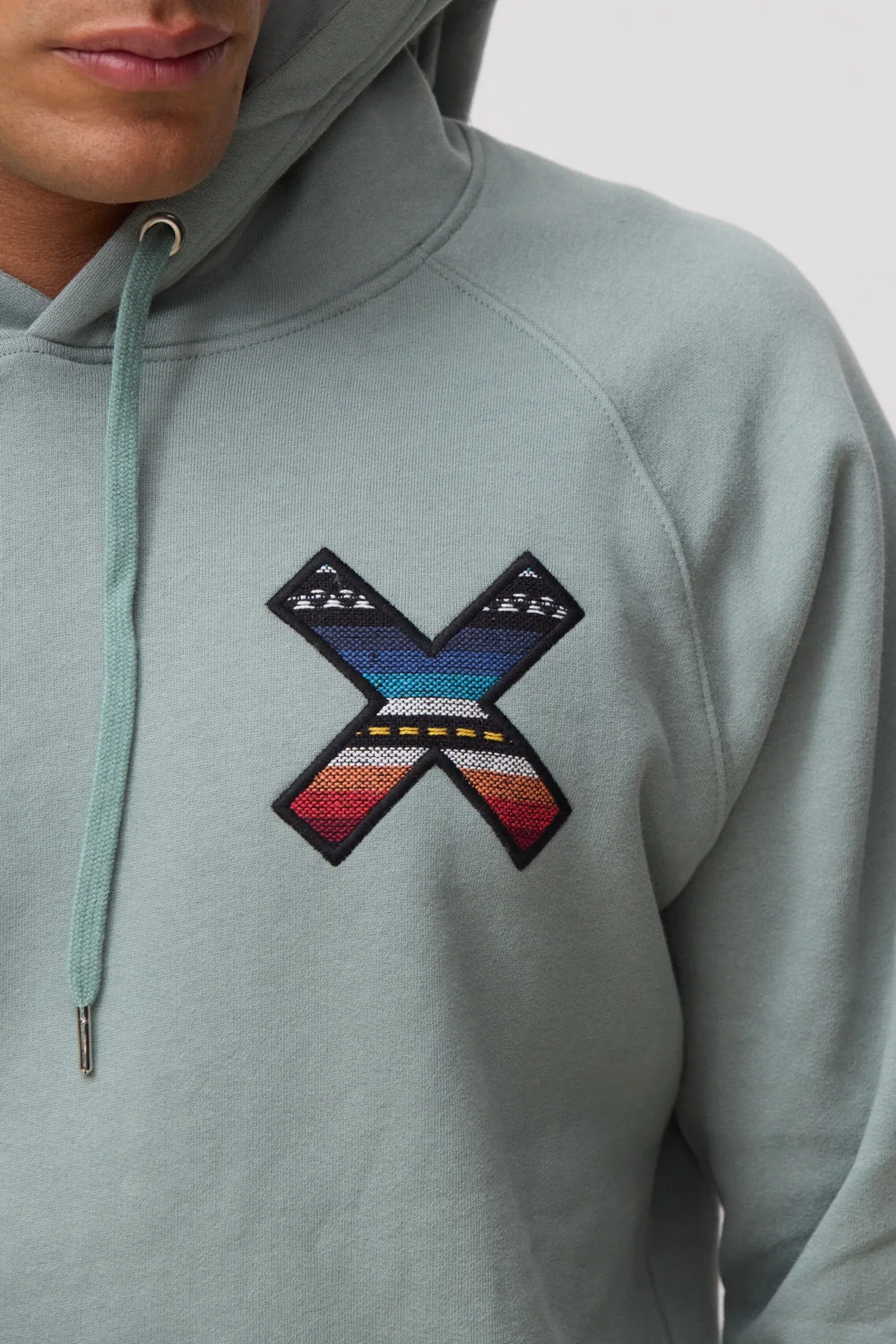 SUDADERA CON CAPUCHA CLASSIC MENTA - Image 3