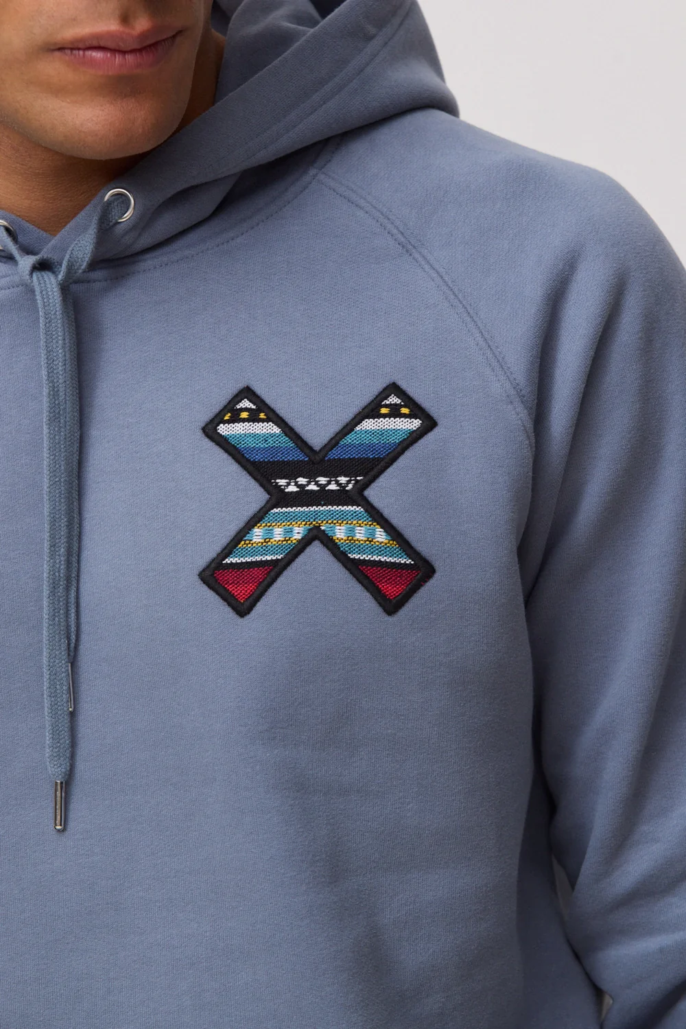 SUDADERA CON CAPUCHA CLASSIC SKY BLUE - Image 3